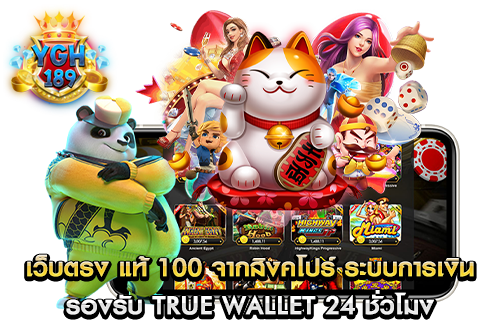 เว็บตรง แท้ 100 จากสิงคโปร์ ระบบการเงิน รองรับ true wallet 24 ชั่วโมง